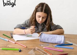 Peračník Baagl Pencil Pouch Peračník Lilac - 5
