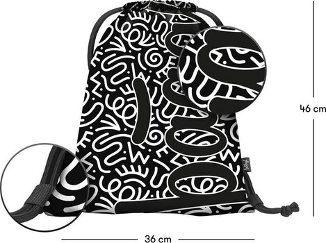 Ghiozdan Baagl A-34064 Geantă de papuci Element - 3