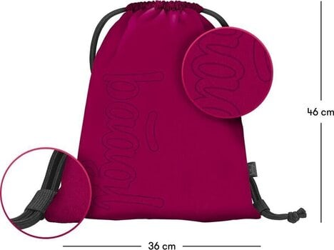 Skole taske Baagl A-34298 Hjemmesko taske Ruby - 3