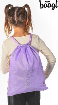 Ghiozdan Baagl A-35019 Geantă de papuci Lavender - 4