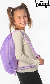 Ghiozdan Baagl A-35019 Geantă de papuci Lavender - 5