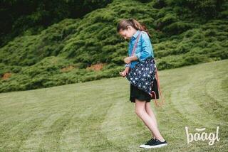 Torba szkolna Baagl A-8884 Torba na kapcie TERIBEAR Black - 4