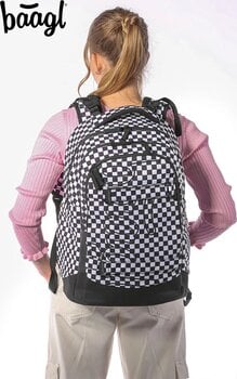 Školní taška Baagl Skate Max Školní batoh Max SKA - 13