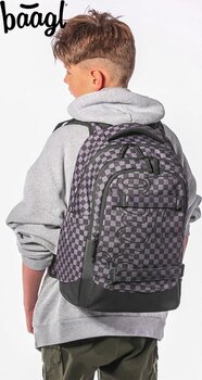 Torba szkolna Baagl Skate Max Torba szkolna Max SKA Grey - 12