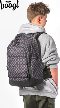 Torba szkolna Baagl Skate Max Torba szkolna Max SKA Grey - 13