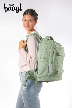 Torba szkolna Baagl Skate Max Torba szkolna Max Menthol - 12