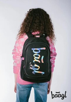 Шкільна сумка Baagl Core Шкільний рюкзак Metallic Holo - 14