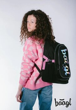 Шкільна сумка Baagl Core Шкільний рюкзак Metallic Holo - 15