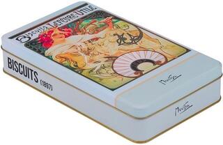 Zubehör NOTIQUE Alfons Mucha Blechdose Biscuits 24 x 14 x 4 cm - 1