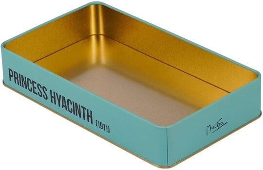 Accesorios NOTIQUE Alfons Mucha Caja de hojalata Princess Hyacinth 24 x 14 x 4 cm - 3