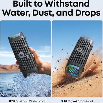 Přenosný reproduktor Anker Soundcore Boom 3i Black Přenosný reproduktor - 10