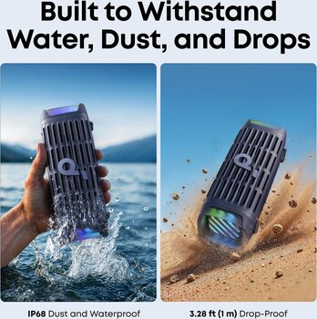 Přenosný reproduktor Anker Soundcore Boom 3i Blue Přenosný reproduktor - 7