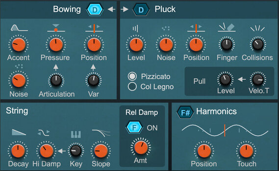 VST Instrument Reason Studios Friktion Modeled Strings (Producto digital) - 3
