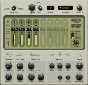 VST Instrument Reason Studios Objekt Physical Modeling Synthesizer (Digitaalne toode) - 5
