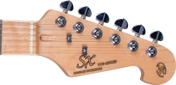 Električna gitara SX SST-ASH SET Transparent Black Električna gitara - 7