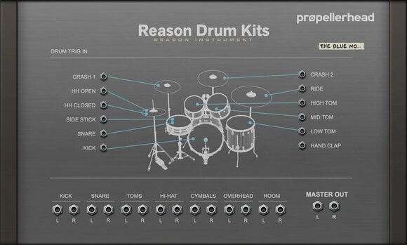 VST Instrument Reason Studios Reason Drum Kits (Digitalni proizvod) - 2