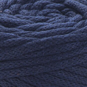 Cord Yarn Art Macrame Cord 3 mm 85 m 784 Navy Blue Cord - 2