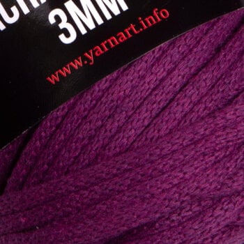 Konac Yarn Art Macrame Cord 3 mm 85 m 777 Magenta Konac - 2
