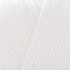 Przędza dziewiarska Yarn Art Baby 501 White Przędza dziewiarska - 1