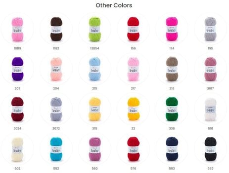 Pređa za pletenje Yarn Art Baby 600 Blue Pređa za pletenje - 3