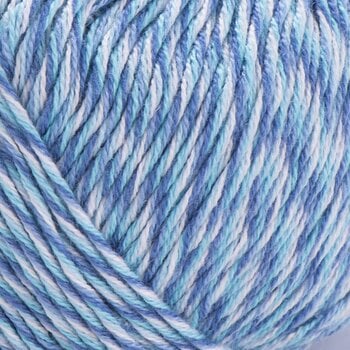 Pređa za pletenje Yarn Art Baby Cotton Multicolor 5201 Blue White Pređa za pletenje - 2
