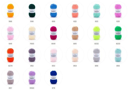 Плетива прежда Yarn Art Baby 854 Light Beige Плетива прежда - 4