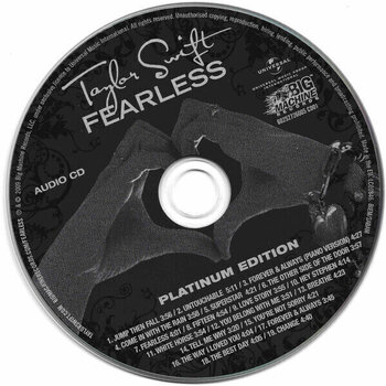 CD musicali Taylor Swift - Fearless (Platinum Edition) (CD + DVD) - 2