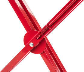 Folding keyboard stand Revoltage DKS205 Double X Folding keyboard stand Red - 4