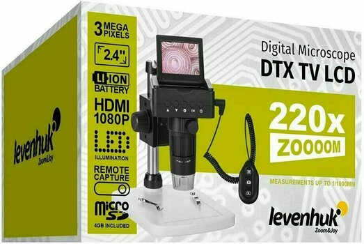 Microscopio Levenhuk DTX TV LCD Digital Microscope - 2