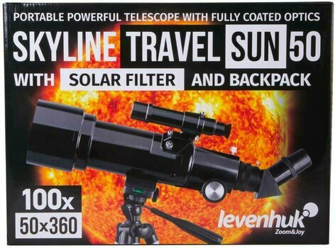 Csillagászati távcső Levenhuk Skyline Travel Sun 50 - 3