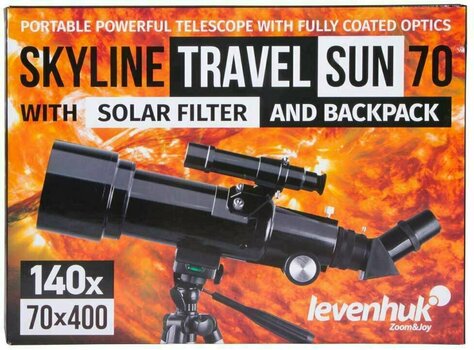 Csillagászati távcső Levenhuk Skyline Travel Sun 70 - 2