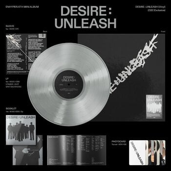 Грамофонна плоча Enhypen - Desire: Unleash (Clear Coloured) (LP) - 3
