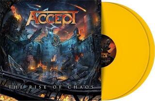 Vinyl Record Accept - The Rise Of Chaos (Gatefold Sleeve) (Yellow Coloured) (2 LP) - 1