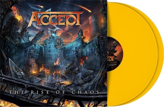 LP ploča Accept - The Rise Of Chaos (Gatefold Sleeve) (Yellow Coloured) (2 LP) - 2