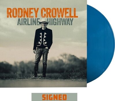 Disc de vinil Rodney Crowell - Airline Highway (Indie Exclusive) (Cobalt Blue Coloured) (Autographed) (LP) - 2