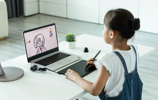 Grafiktablet Huion H580X Grafiktablet - 10