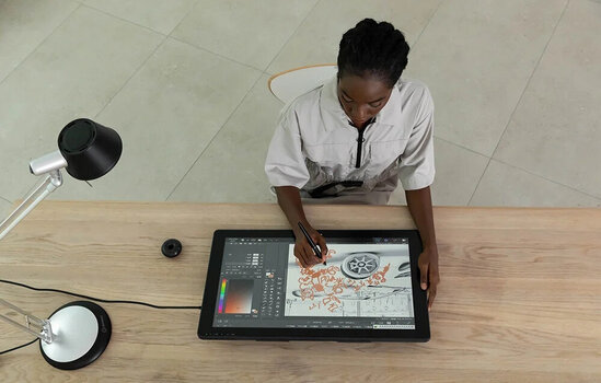 Grafiktablet Huion Kamvas 24 Plus GS2402 Grafiktablet - 9