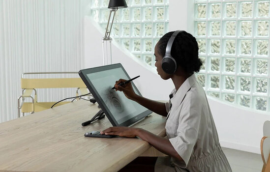 Grafiktablet Huion Kamvas 24 Plus GS2402 Grafiktablet - 14