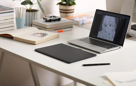 Grafiktablet Huion Inspiroy Frego M L610 Grafiktablet - 10