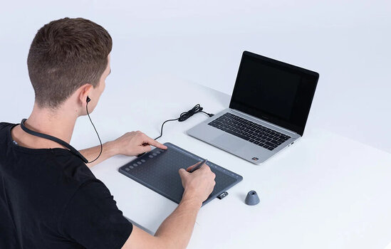 Графичен таблет Huion HS611 Графичен таблет - 9
