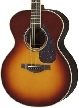 Jumbo elektro-akoestische gitaar Yamaha LJ 6 A.R.E. BS Brown Sunburst Jumbo elektro-akoestische gitaar - 2