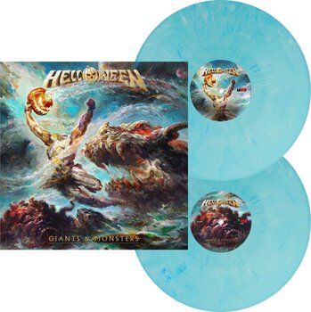 LP ploča Helloween - Giants & Monsters (Gatefold Sleeve) (Light Blue Coloured) (2 LP) - 2