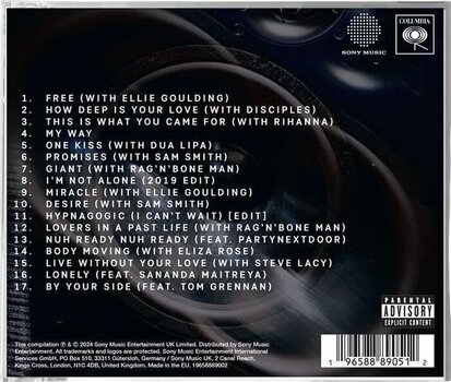 CD Μουσικής Calvin Harris - 96 Months (CD) - 3