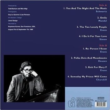 Vinilinė plokštelė Bill Evans Consecration 1 (Reissue) (180 g) (LP) - 6