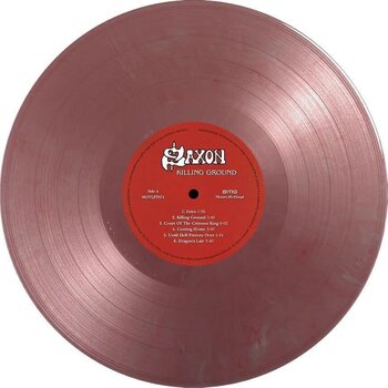 LP ploča Saxon - Killing Ground (Reissue) (Limited Edition) (Red & Silver Marble Coloured) (180 g) (LP) - 3