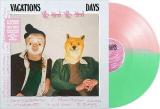 Disco de vinil Vacations - Days / Vibes (Pink & Green Coloured) (LP) - 1