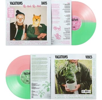 Disc de vinil Vacations - Days / Vibes (Pink & Green Coloured) (LP) - 3