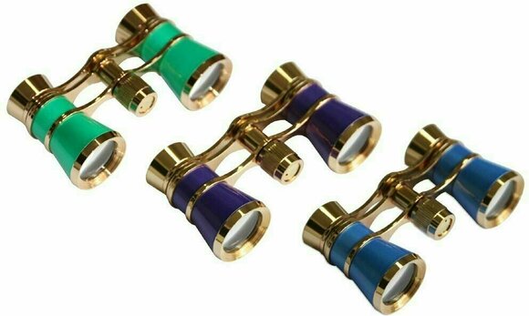 Theatrical peephole Levenhuk Broadway 325C Lime Opera Glasses With Chain - 2