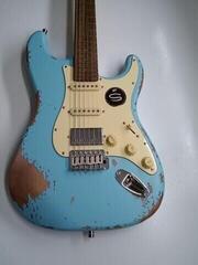 Електрическа китара Henry's ST-1 Python Blue Relic Електрическа китара (Почти нов) - 1