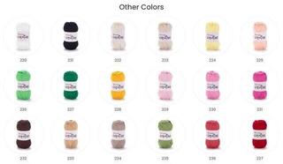 Filati per maglieria Yarn Art Creative 220 Optic White Filati per maglieria - 2